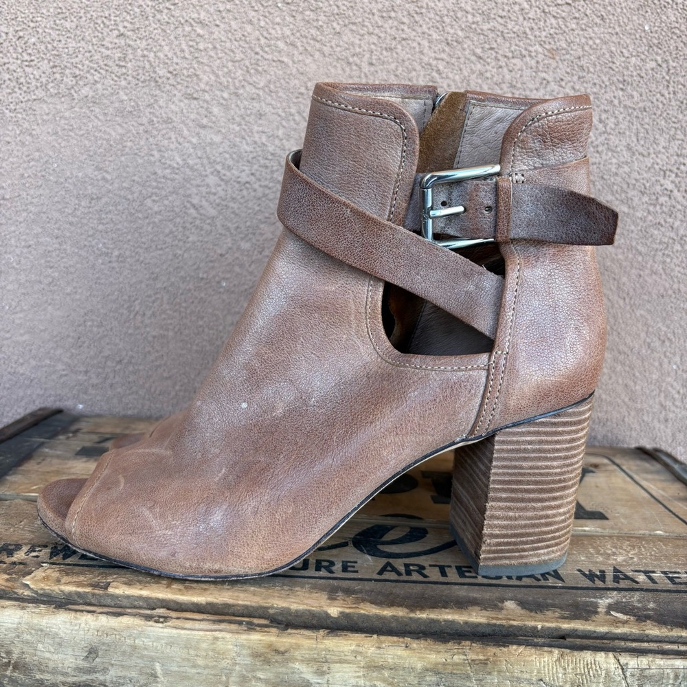 Donald J. Pliner Greco Peep Toe Ankle Bootie